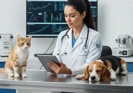Clínica de cães e gatos
